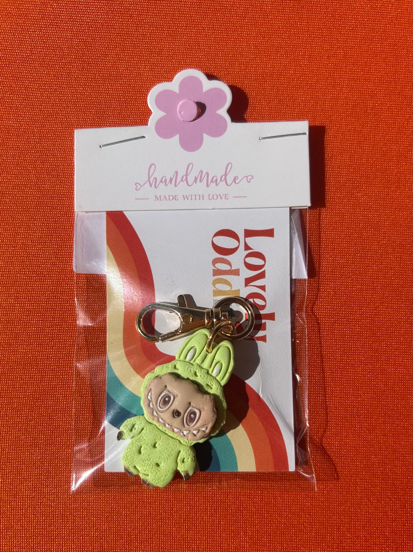 Keychain-Lafufu Lime