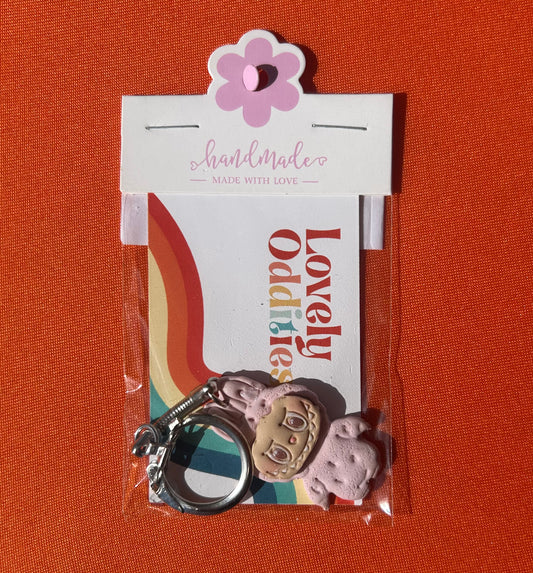 Keychain-Lafufu Light Pink